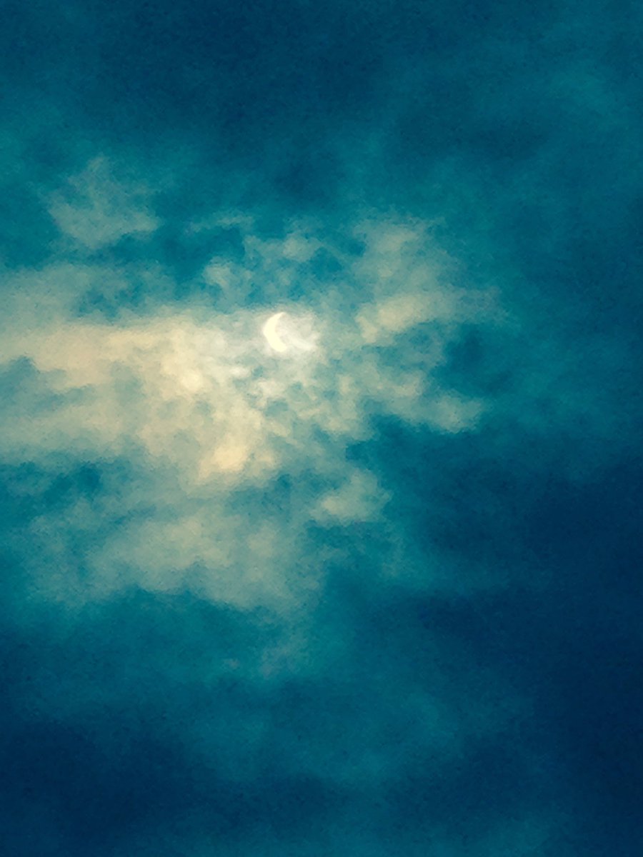 lilannie11's tweet photo. Didn't think I'd get to see any, so I'm pretty happy I got this!😍 #eclipse2017 #cloudfilter #glassesfilter northeastern #iowa @KopelmanWX https://t.co/TmGgd2UltS