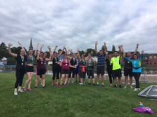 Well done to the DCC C25K group who all completed their 5k tonight. @ECFCFITC <a href="/ActiveExeter/">ActiveExeter</a> #theserunnerscan
