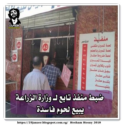 ضبط منفذ تابع لـ وزارة الزراعة يبيع لحوم فاسدة