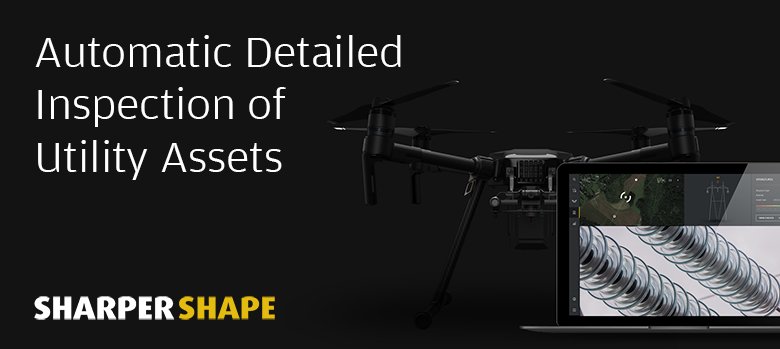 SharperShape's tweet photo. Save money and time! 
New fully automated drone based inspection and data analytical service is here https://t.co/mnRVS041OG https://t.co/dCmOsymIS1