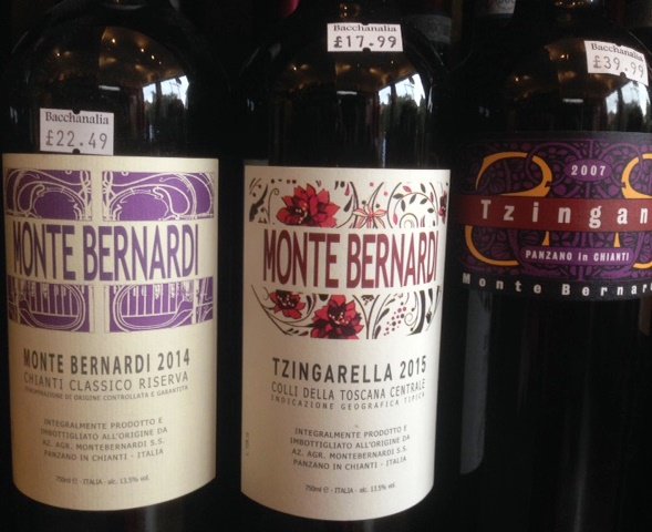 Really loving the wines from <a href="/montebernardi/">Montebernardi Wines</a> at the moment