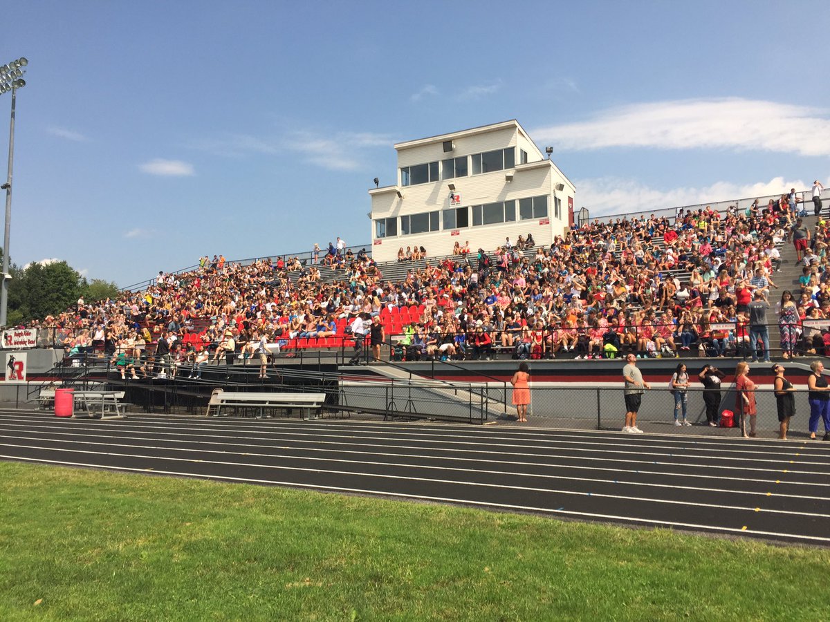 RHSColonel's tweet image. Rough Riders watching the eclipse #eclipse2017