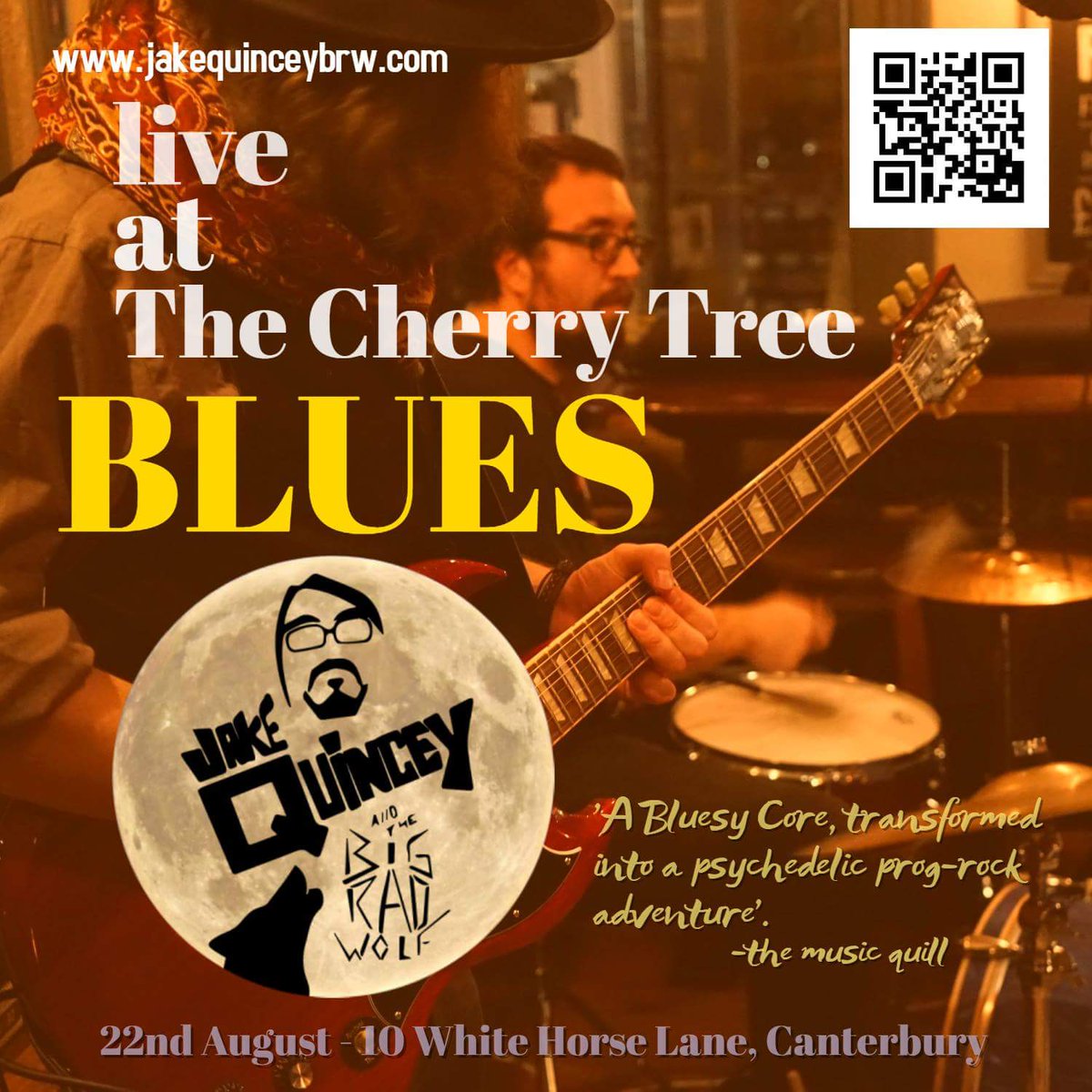 Playing this tomorrow night, first local show in a while. Come on down! Support from Local bluesman Sam Brothers. 
#Canterbury #supportlocal