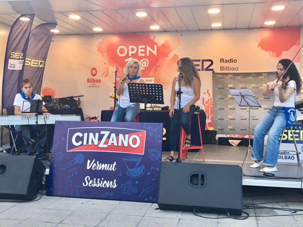 Naizsound cada día a las 20 h. en #OpenJaiaSER de la Plaza Bizkaia...un lujazo musical... <a href="/SEReuskadi/">Cadena SER Euskadi</a> <a href="/radiobilbao/">Radio Bilbao</a>