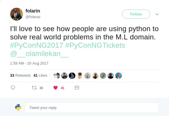 pyconnigeria's tweet image. First set of @CowryWise donated tickets winners! Thanks for participating. More opportunities to follow. Keep following #PyConNGTickets