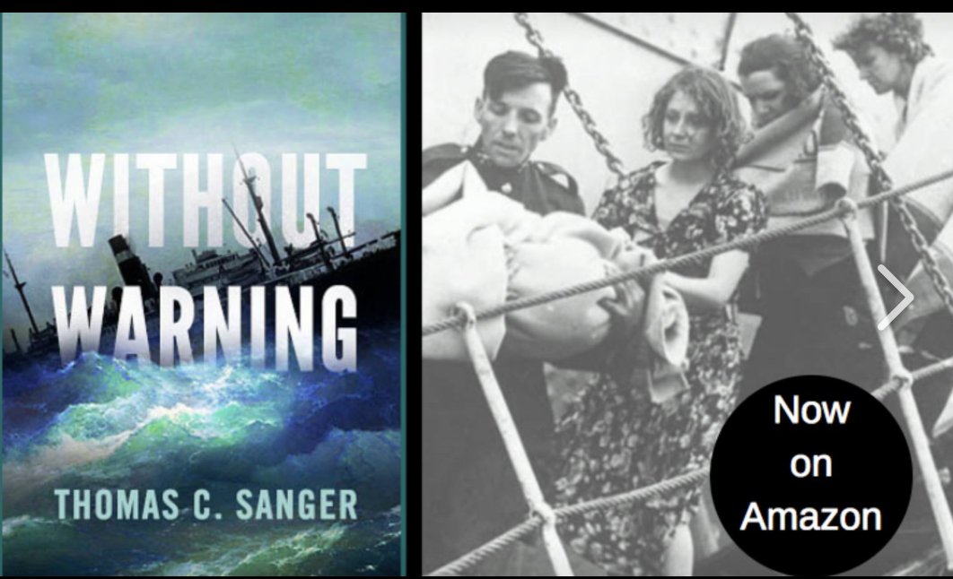 bit.ly/WithoutWarning…
Published! Exciting new #HistoricalFiction re sinking of the SS Athenia <a href="/BritHistory/">British History</a> @BritNavalHist <a href="/BritMilHistory/">BritMilitaryHistory</a>