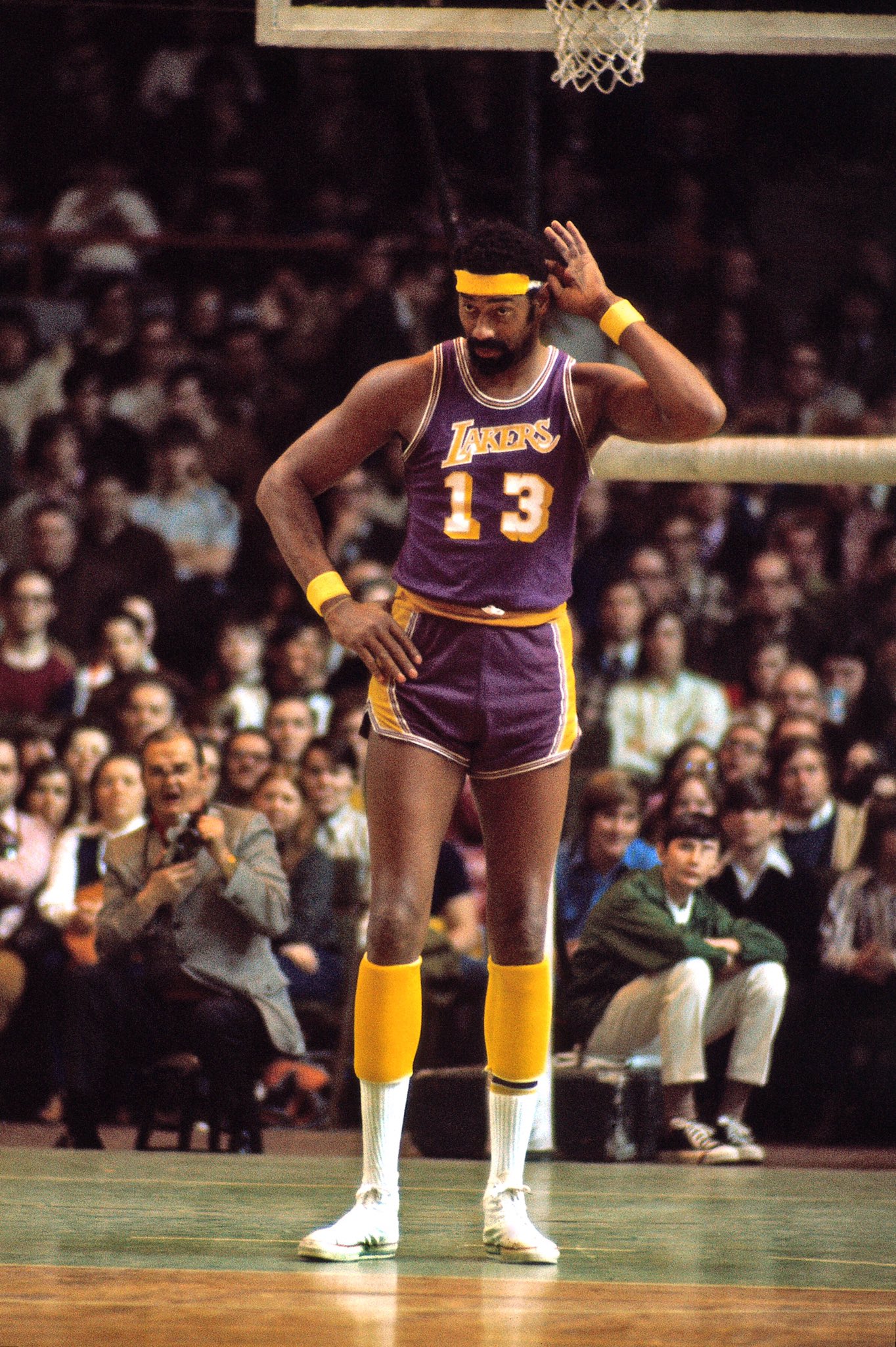 Hoophall: Wishing a Happy Birthday to the late Wilt Chamberlain.  : Dick Raphael/NBAE via Get 