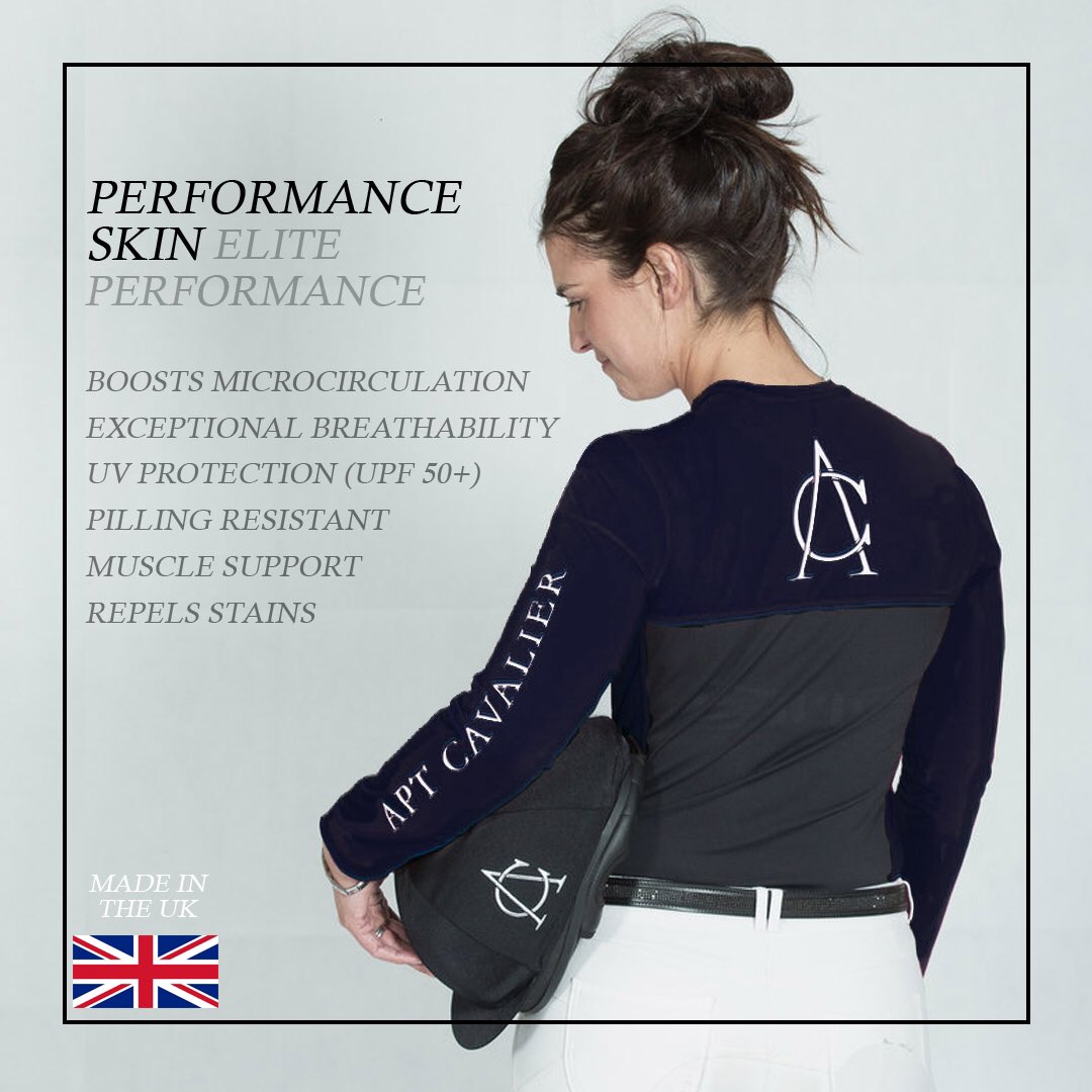 NAVY PERFORMANCE SKINS arrive this week 🎉🎉🎉 these are so so smart - who's putting an order in?👌🏻#horsehour #247equestrian #WWAC #performance