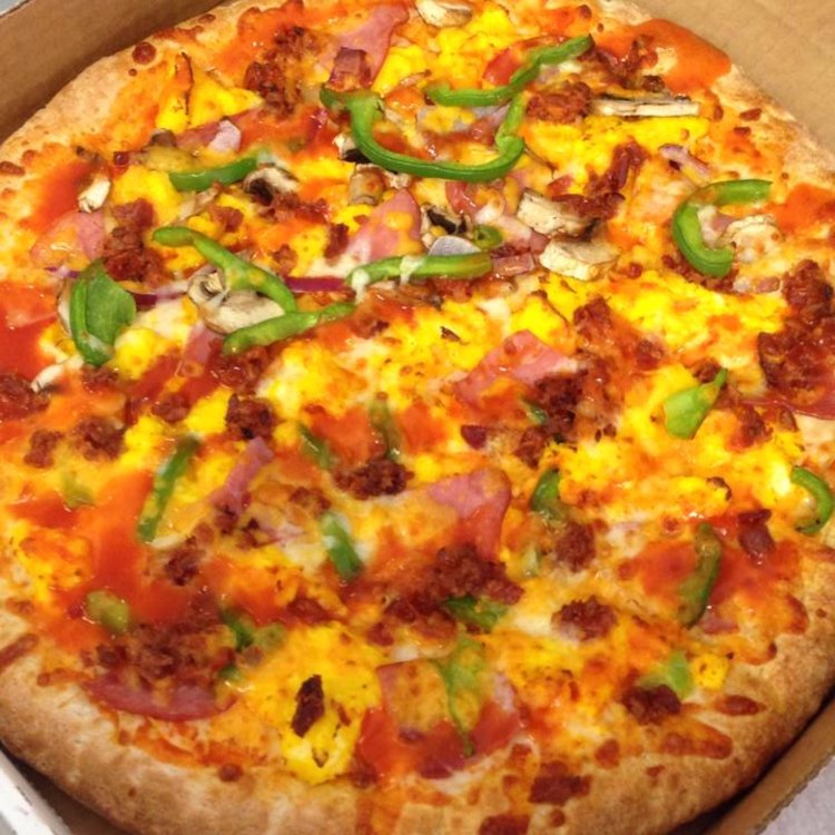 Life's too short to turn down pizza. Especially when it looks like this.