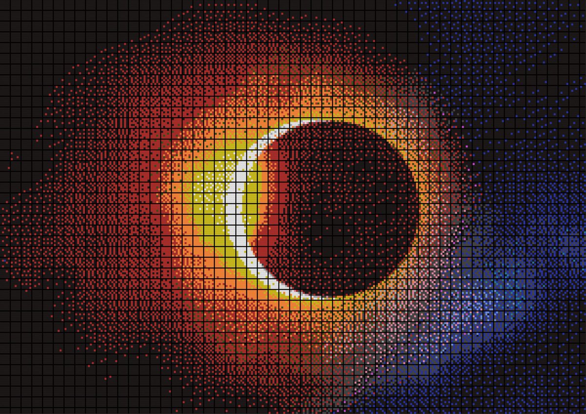 deleted on Twitter: "Eclipse pixel art grid! #pixelart #Eclipse11 #