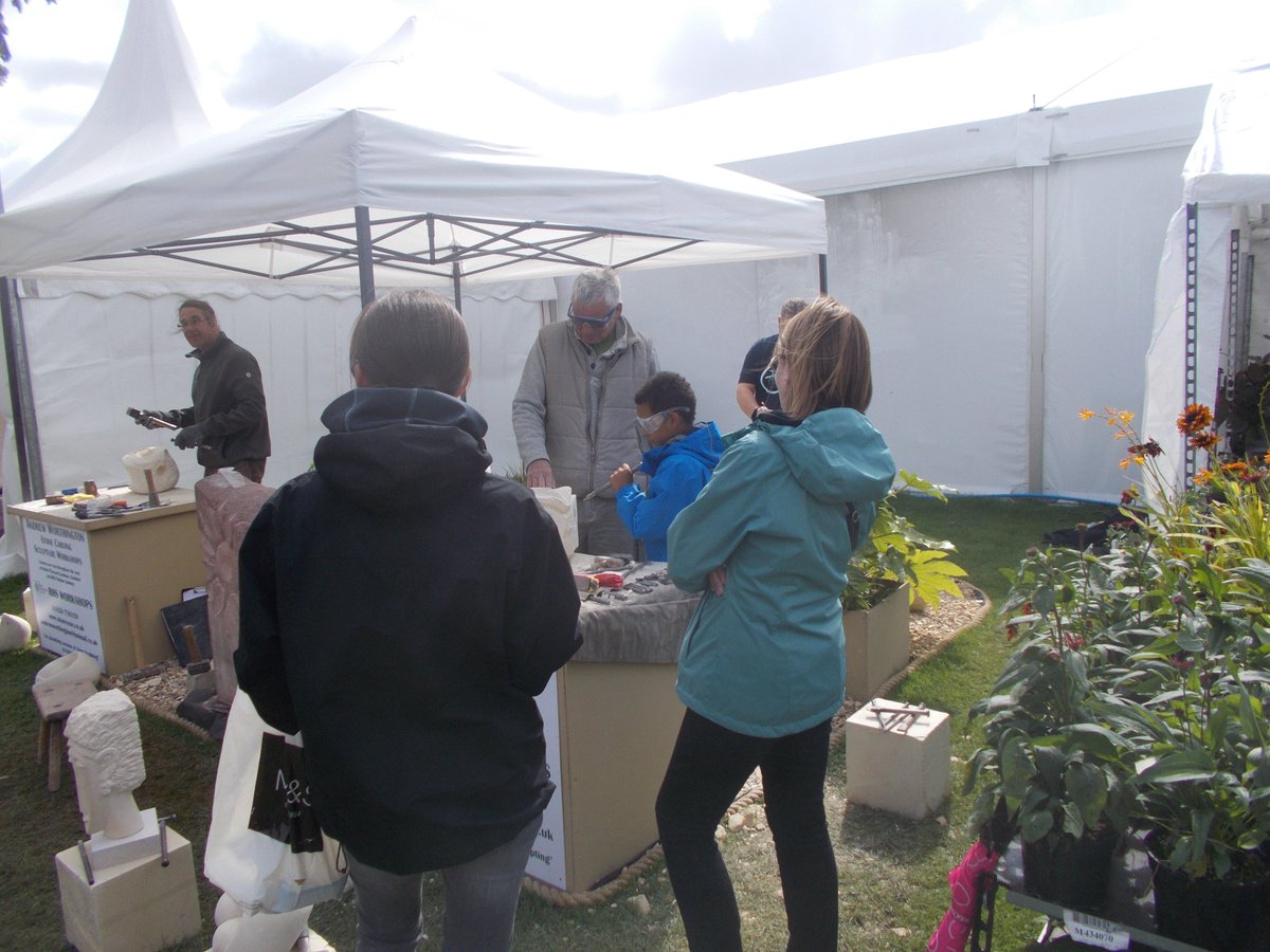 demonstrating at Southport Flower Show
stoneyone.co.uk