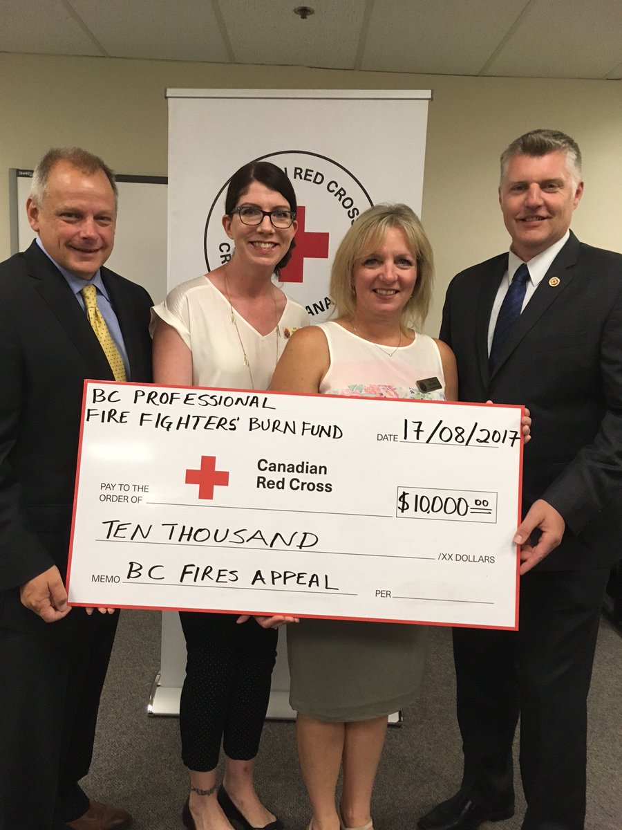 The <a href="/burnfundcentre/">The Burn Fund Centre</a> is proud to support <a href="/redcrosscanada/">Canadian Red Cross</a> in the BC Fires Appeal! Read more at: goo.gl/rDNQit