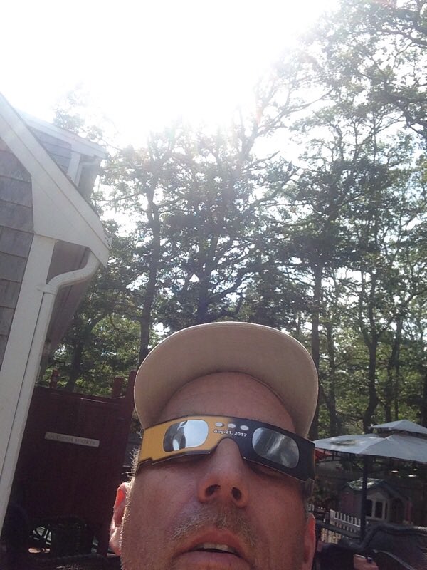 _Takedown's tweet image. Eclipse time with the old man