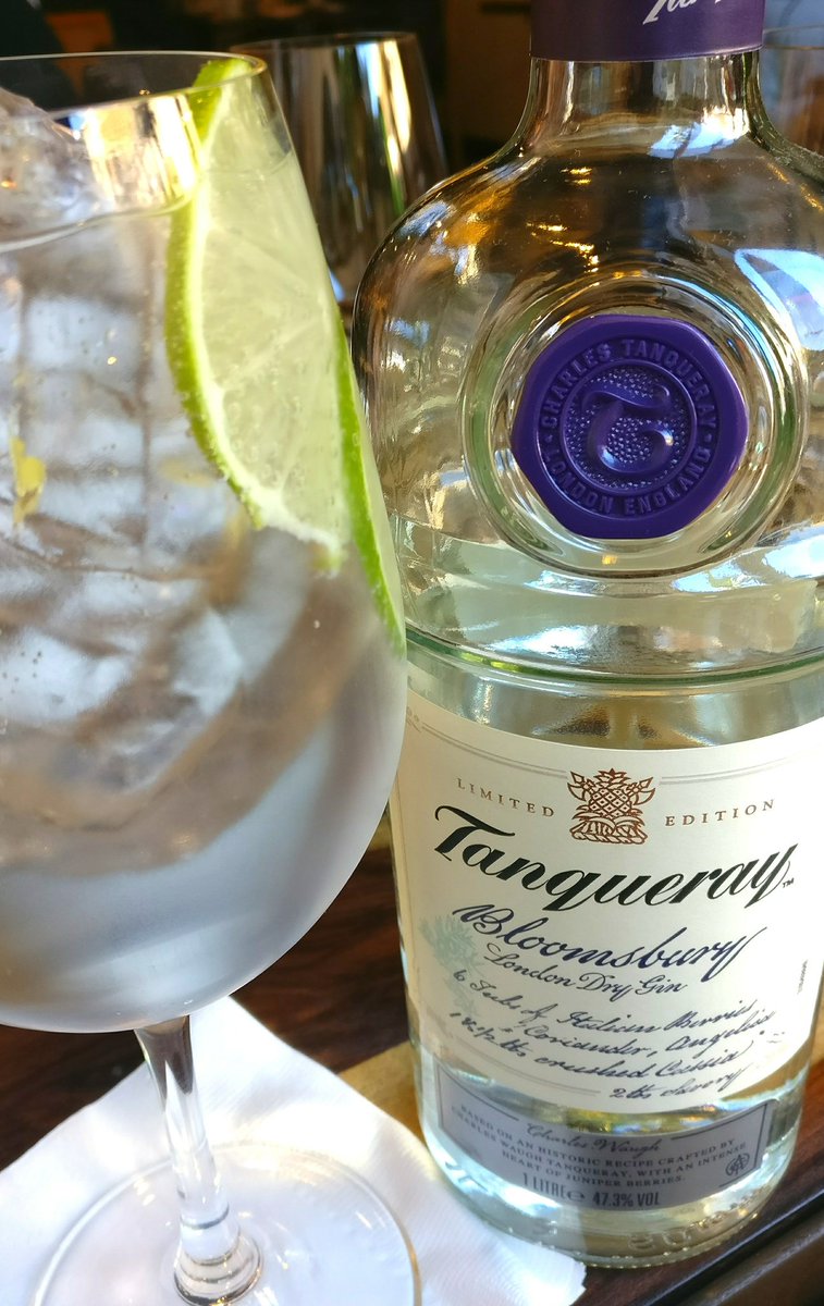 En <a href="/UcoRestaurant/">Restaurant UCO</a> hay más de 30 gins, hoy tocó Tanqueray Bloomsbury Limited Edition para el Gin &amp; Tonic nuestro de cada día.