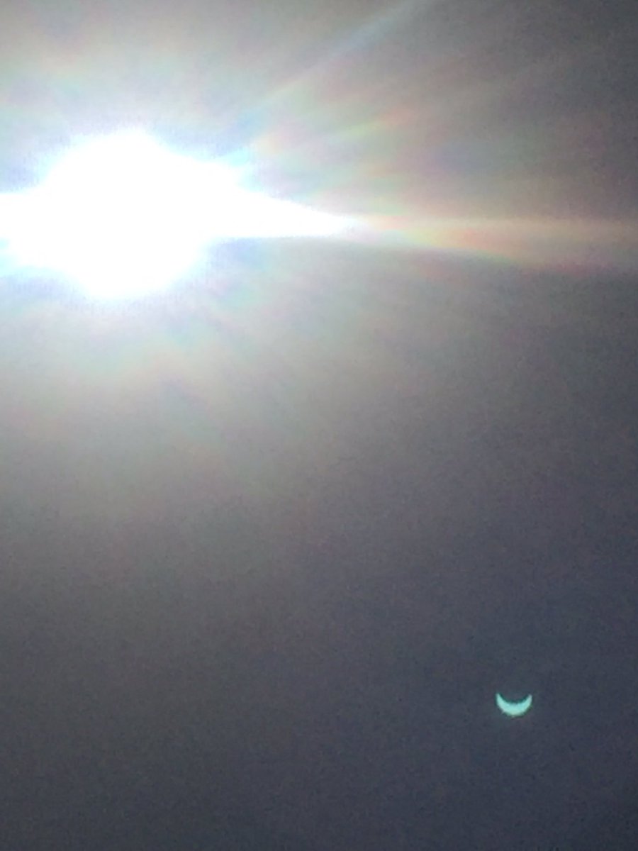ElenaLappo's tweet photo. #Eclipse2017 https://t.co/9RfoQKXNbt