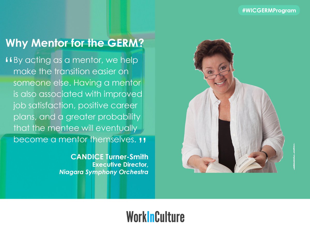 workinculture's tweet photo. Our #WICGERMProgram mentors represent different regions. Here is Candice Turner-Smith, Executive Director of @NiagaraSymphony #ONarts https://t.co/zH8cnaHyL7