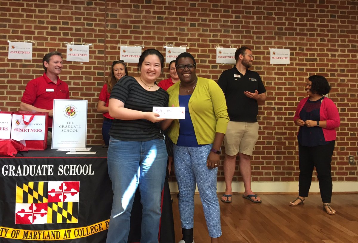 possibleperez's tweet photo. Raffle prize winners at #GSNSO2017
#GradTerps
#Spartners Orientation
#Spartner #OGDI https://t.co/U8L8PX7l2V
