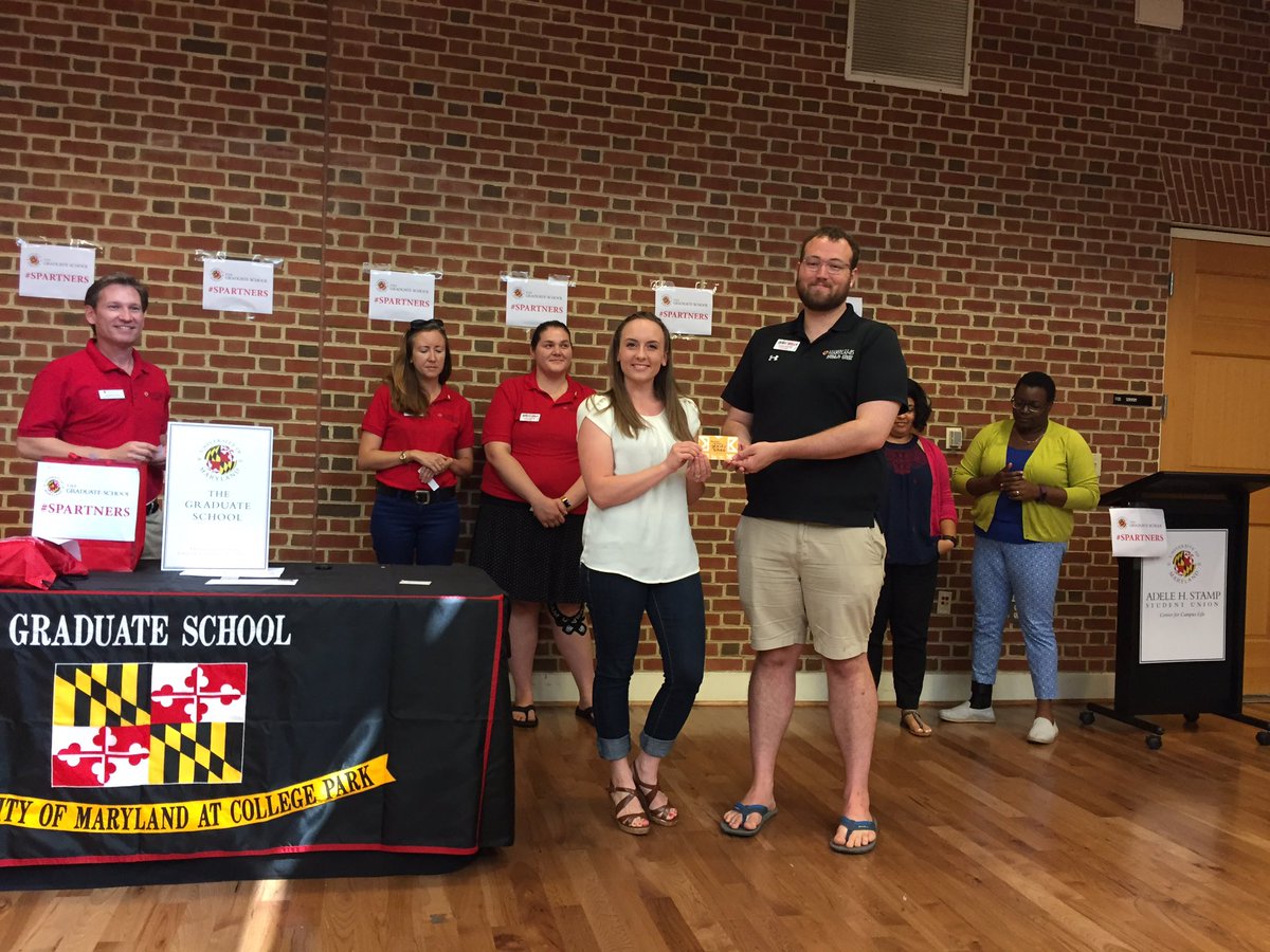 possibleperez's tweet photo. Raffle prize winners at #GSNSO2017
#GradTerps
#Spartners Orientation
#Spartner #OGDI https://t.co/U8L8PX7l2V