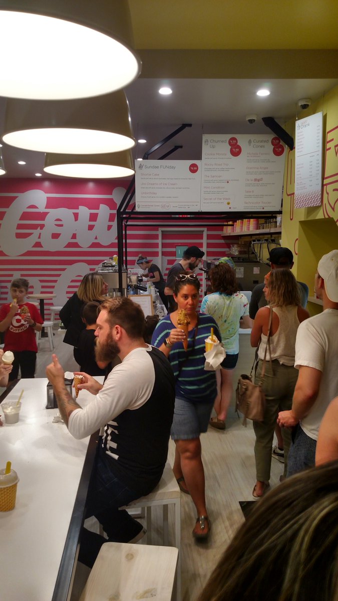 Chefstablecafe's tweet photo. Is it worth waiting for #churn. #happybirthdayanne. https://t.co/XUKAGvODqG