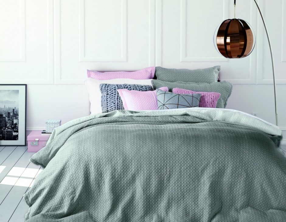thornbloom's tweet photo. No need to invest in a headboard when you have our #Chanel collection of bedding. #duvets #coverlets #euro #shams https://t.co/vmXjw9zjk2