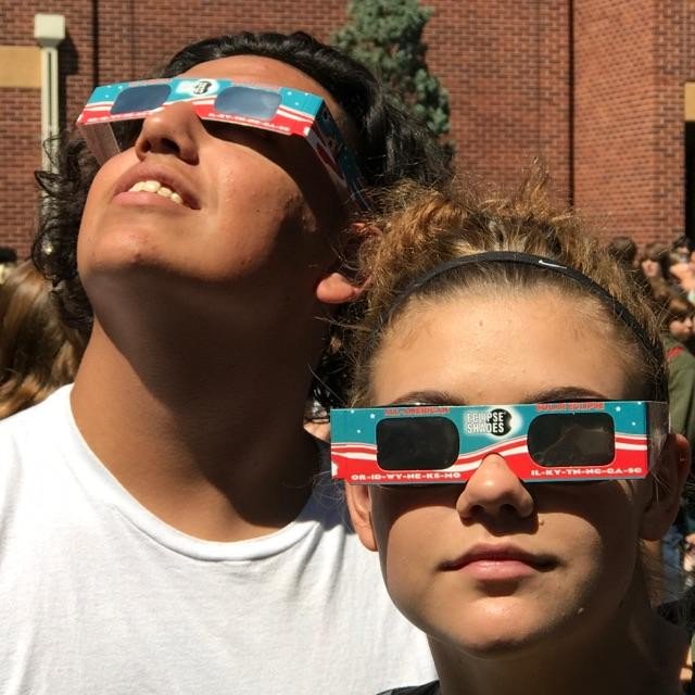 Over 1500 @PalmerTerrors in the courtyard taking in the eclipse! Huge team effort to ensure safe viewing for all. <a href="/CSSD11/">Colorado Springs Schooll District 11</a> <a href="/FriendsofD11/">Friends of D11</a>