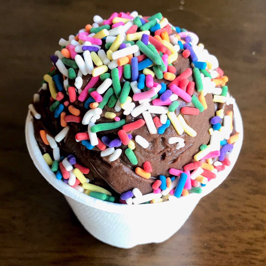 Celebrating Chocolate Orange Zest Sorbet