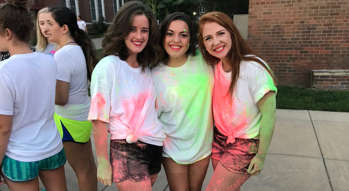 Powder Paint and Foam Partyyyyyy! Get it.