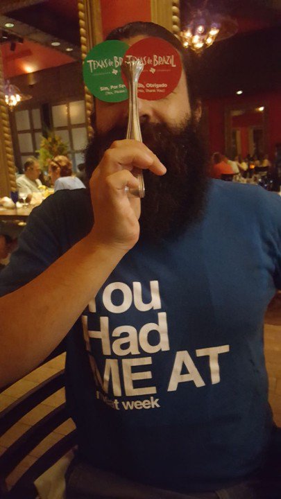 meatweeksatx's tweet photo. Lots and lots of #meat was had @texasdebrazil! #meatweekmonday #gotthemeatsweats https://t.co/vW884hadKu