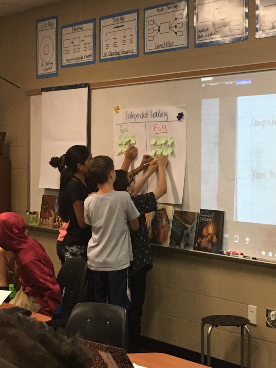 candrewsRLA's tweet photo. Analyzing Real Vs. Fake Readers @bozmanbroncos #lc52 #ourbozstory https://t.co/2SGwDGLbYl