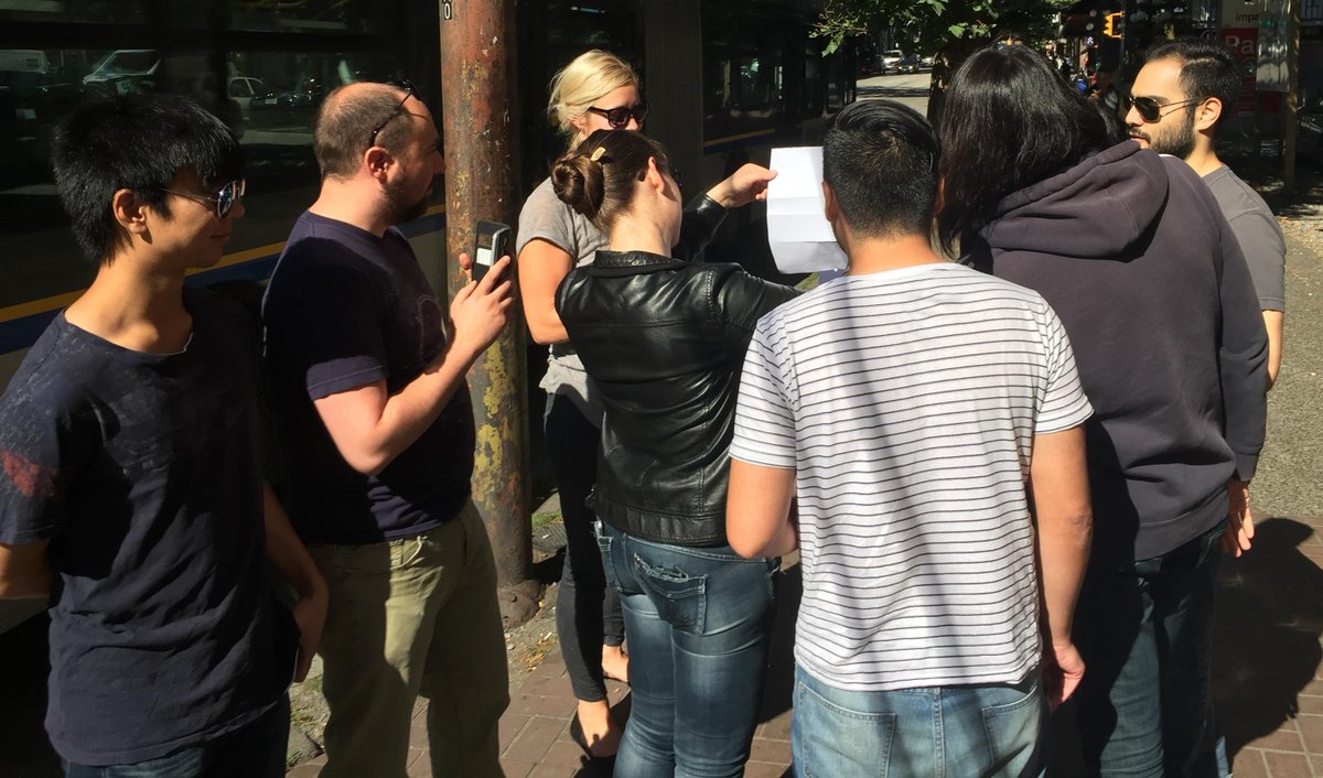 kemojostudios's tweet photo. #TeamBuilding activity today: try to view the #Eclipse2017 with zero preparation and avoid eye injuries. #ingenuity #Vancouver #gamedev https://t.co/QHS83nwlv7