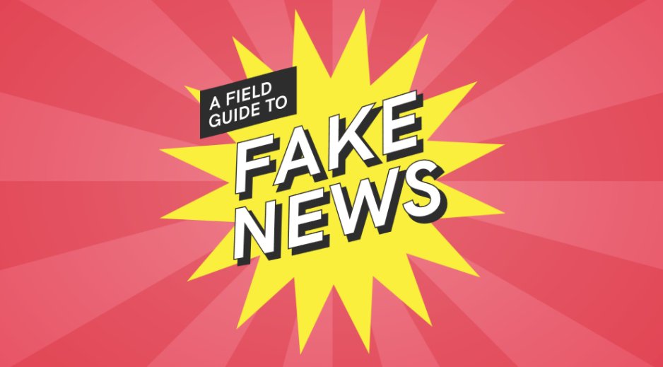 GoogleNewsInit's tweet photo. Stop misinformation online! Check out the field guide to fake news from @firstdraftnews: https://t.co/kRc86Zy9Hg https://t.co/hTVElK6X8y