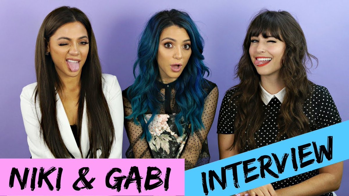 . <a href="/nikidemar/">NIKI DEMAR</a> &amp; <a href="/gabcake/">gabi demartino</a> answer YOUR questions about their new EP, #RU and more! 👏 bit.ly/2wxxeP9