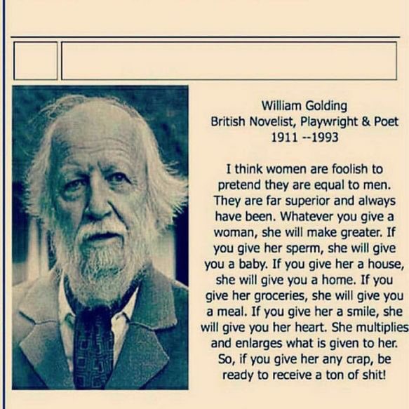 Wise William Golding 🤓