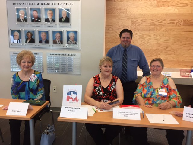 MikeCanon431's tweet photo. Spoke to Ector County Republican Women today. Great meeting! Great club! https://t.co/61YwpnRa49