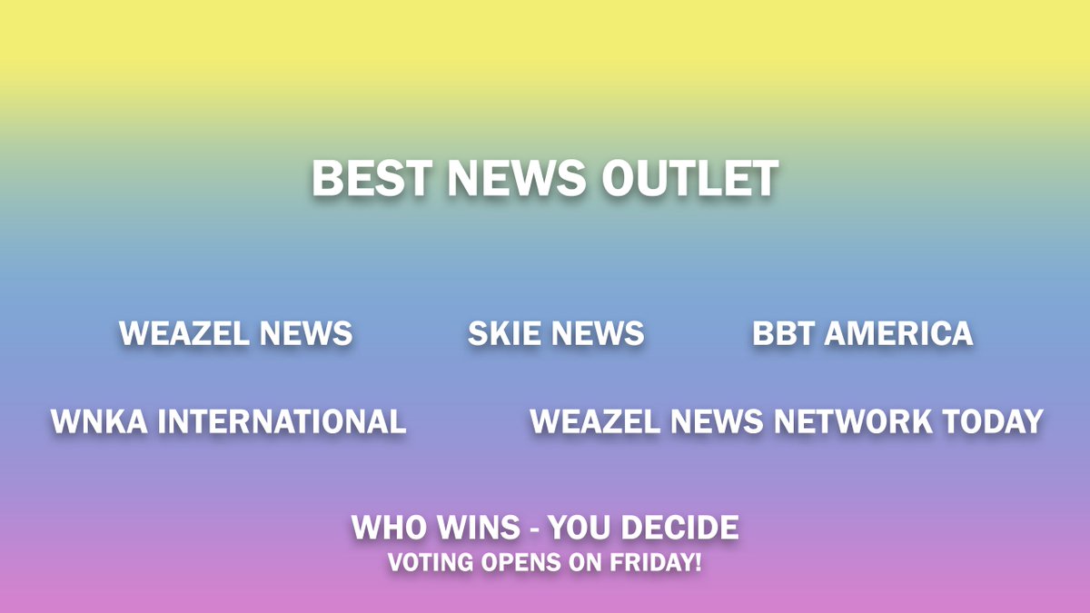 OfficialLST's tweet photo. Here are the nominees for Best News Outlet, Best Rapper and Best Reality TV. Voting opens FRIDAY 25th! 2/3 https://t.co/MGry73SOaW