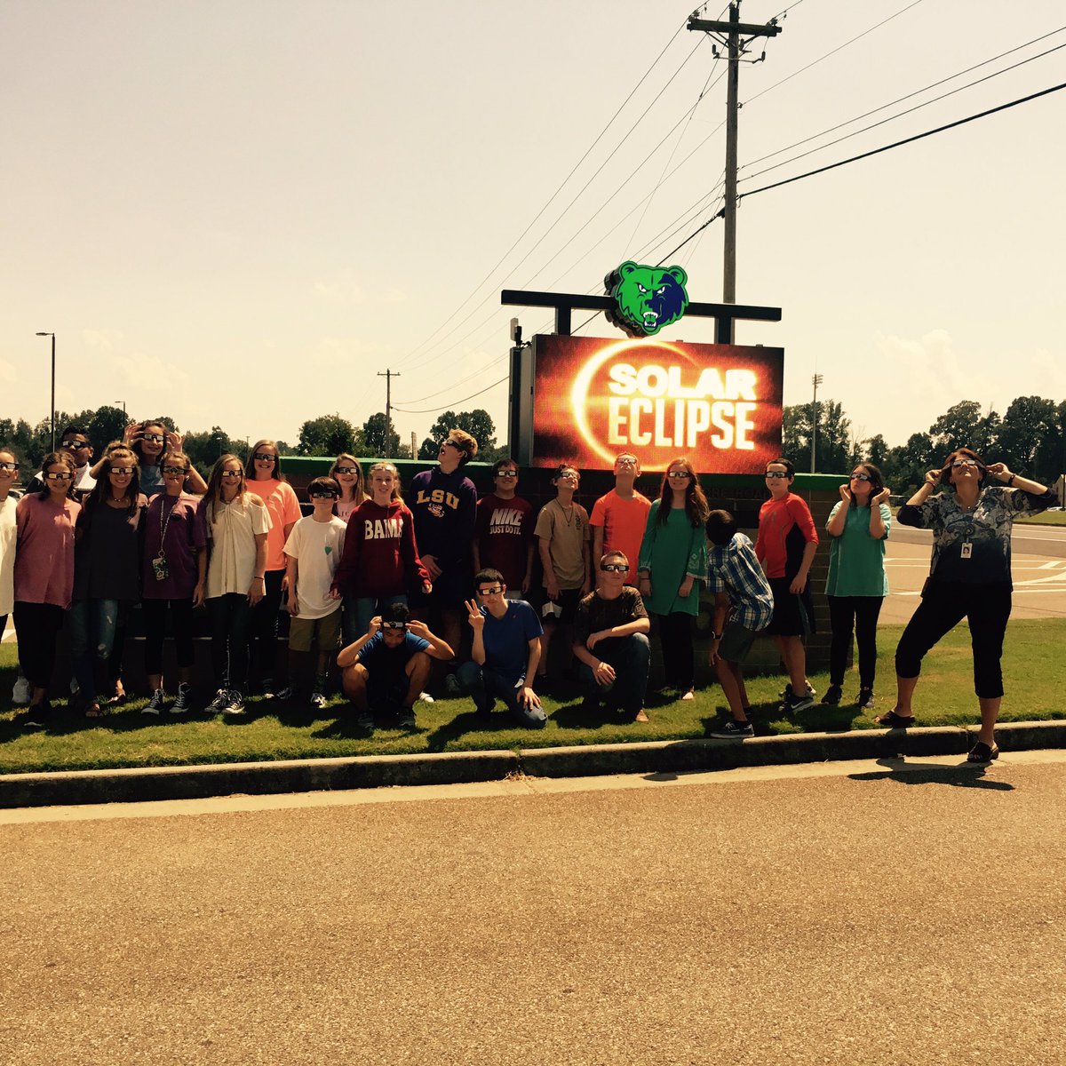 Great day at #CreeklandMS #GoinGizzly #YOTG
