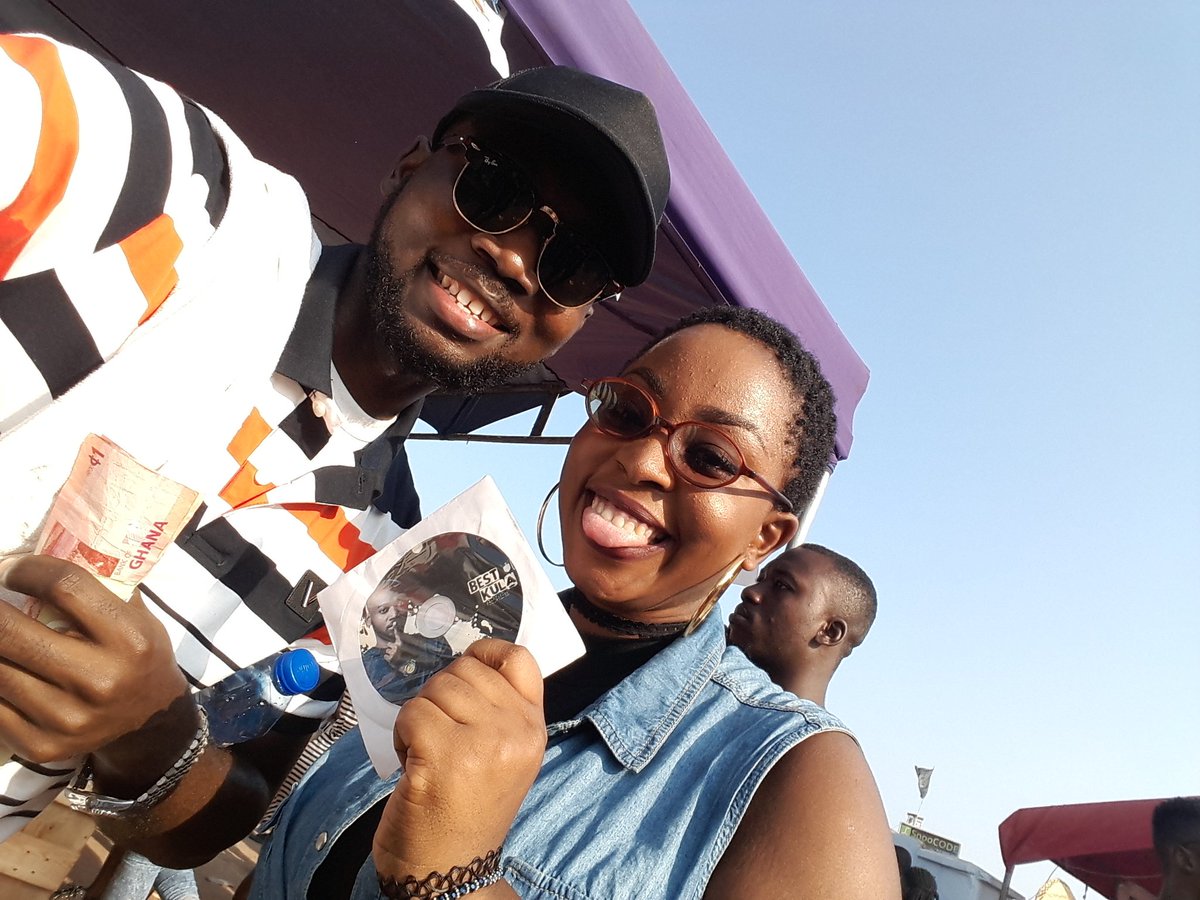 kulaGH's tweet photo. Stepped out and sold hard copies of my music at this year's #ChaleWoteFest. Thanx to all who bought. #SupportYourOwn #BestOfKula https://t.co/3nai8CbmZR