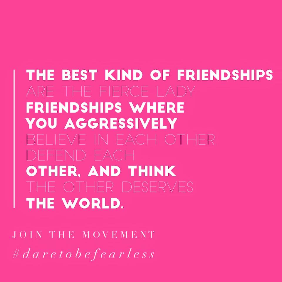 foreverfearlss's tweet photo. Women supporting women. That's what it's all about. #womenunite #girlboss #friendship https://t.co/AMs6CFWx7K