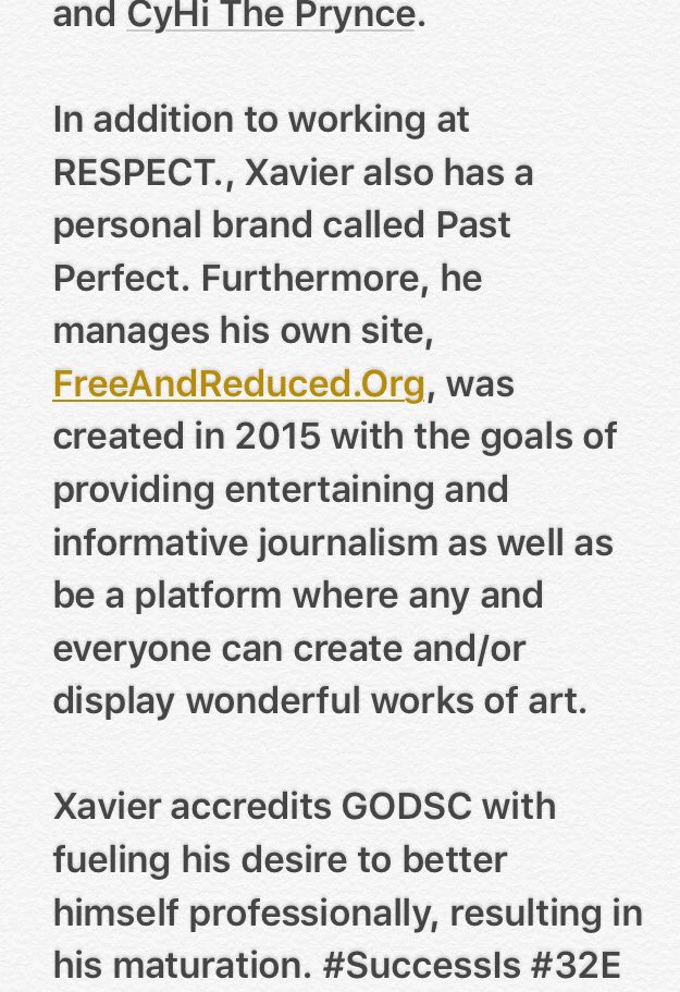 GODSC_'s tweet photo. This week's #GentOfTheWeek is Xavier Handy-Hamilton, a senior journalism major, English minor from Fulton, MO. #SuccessIs #32E https://t.co/Npg2hu3XIc