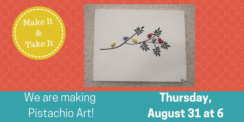EulessLibrary's tweet photo. Make It &amp; Take It TONIGHT! Come make some art with us! #MakeItAndTakeIt #EulessTX https://t.co/vdjhLtRAVU