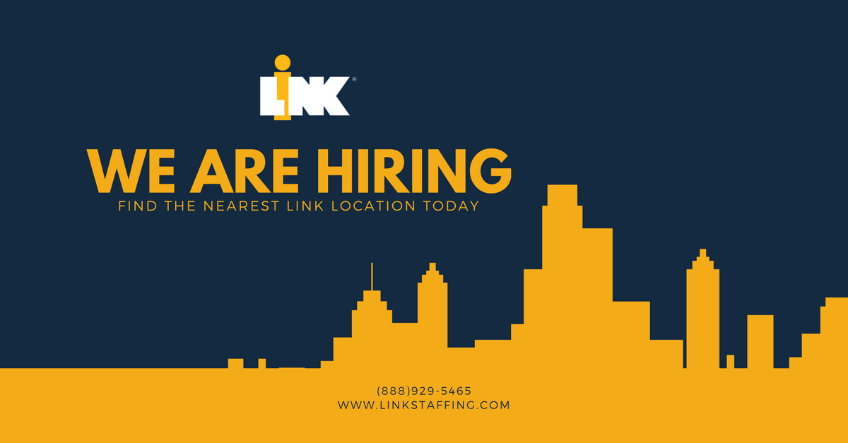 LinkStaffing's tweet photo. 39 locations serving 11 states - find the nearest LINK today! https://t.co/LxEcD0sRcR #Hiring #jobs #staffing #jobsearch #job #LINKjobs https://t.co/7m5n64G7Ac