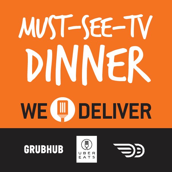 Must see TV = Must see TV Dinner