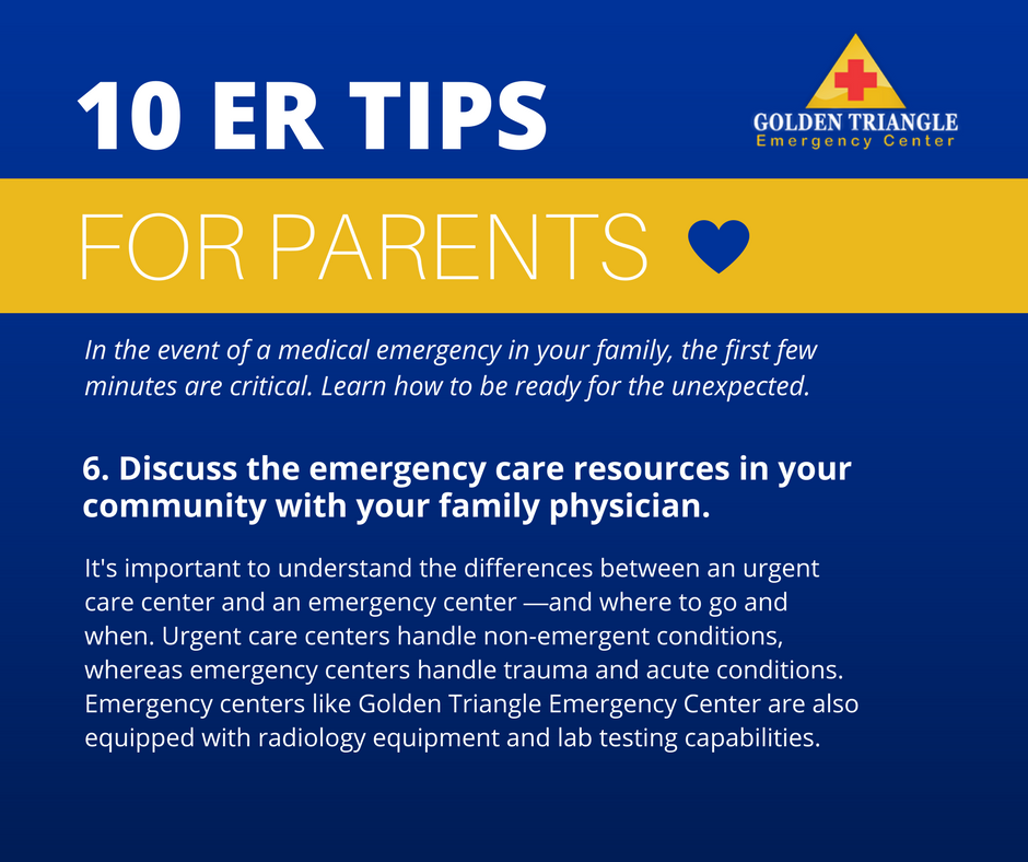 GTECemergency's tweet photo. #ERTIP: Discuss the emergency care resources in your community with your family doctor.

Learn more about GTEC here: https://t.co/nMSOrcn0UT https://t.co/LAI15Y1n9k