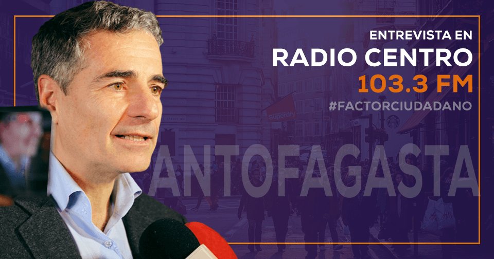 Ciudadanos__'s tweet photo. En instantes nuestro @AndresVelasco en @factorCiudadan5 de @RadioCentroFM 103.3 FM #Antofagasta  https://t.co/CEkA4w0C13 https://t.co/LH6eRnz2mQ