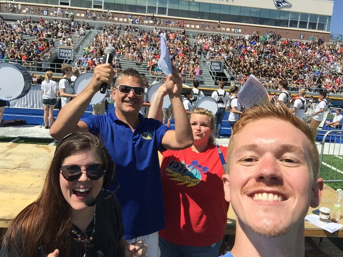 RadioBic's tweet photo. Thank you @UNKearney for letting us be a part of your history books! #UNKeclipse #SolarEclipse2017 @thinkmidway @Pinnbank Pacific Aurora https://t.co/df30p9DIlt