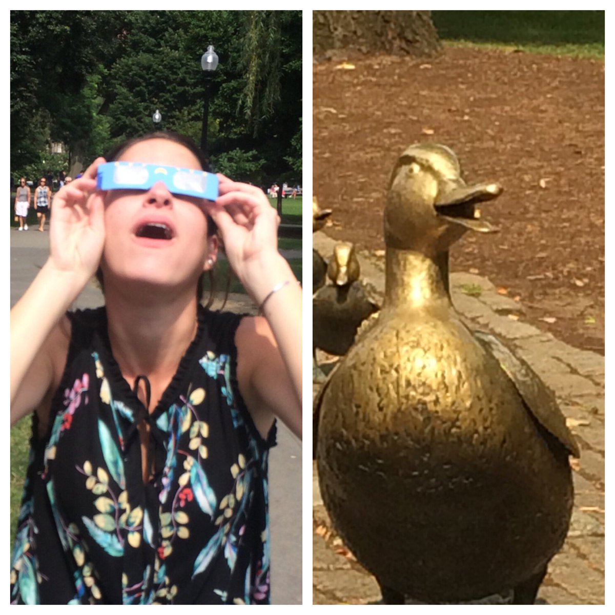 ErinnLarson1's tweet image. Who rocked the awestruck expression better? #SolarEclipse2017 #bostoneclipse @FOPG