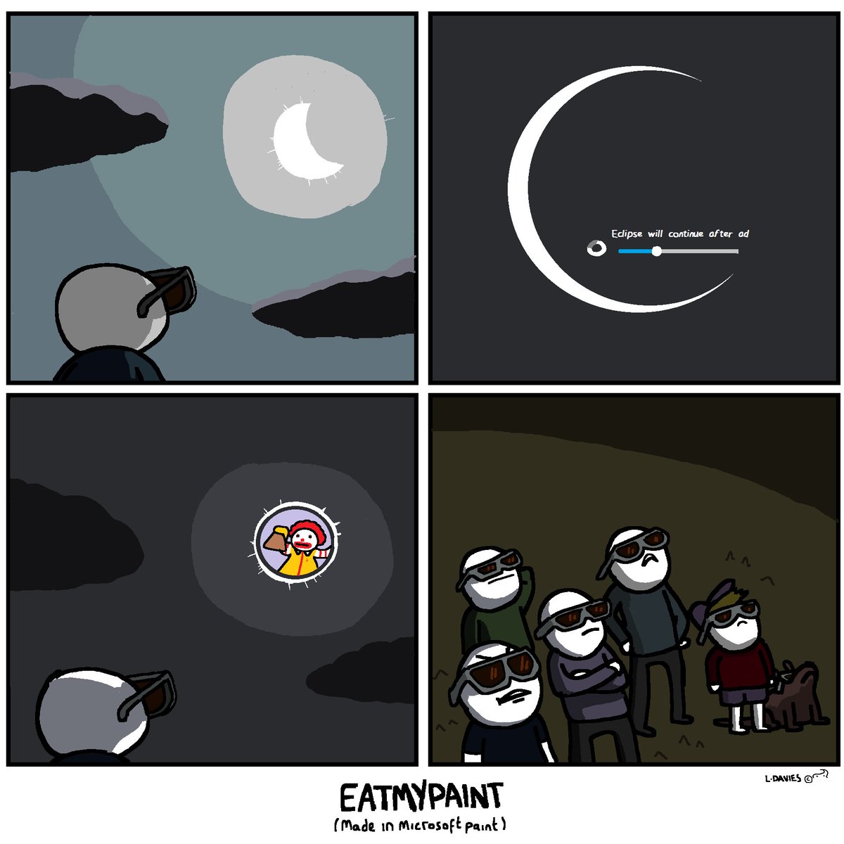 eatmypaint's tweet image. Now that I've got your attention #SolarEclipse2017