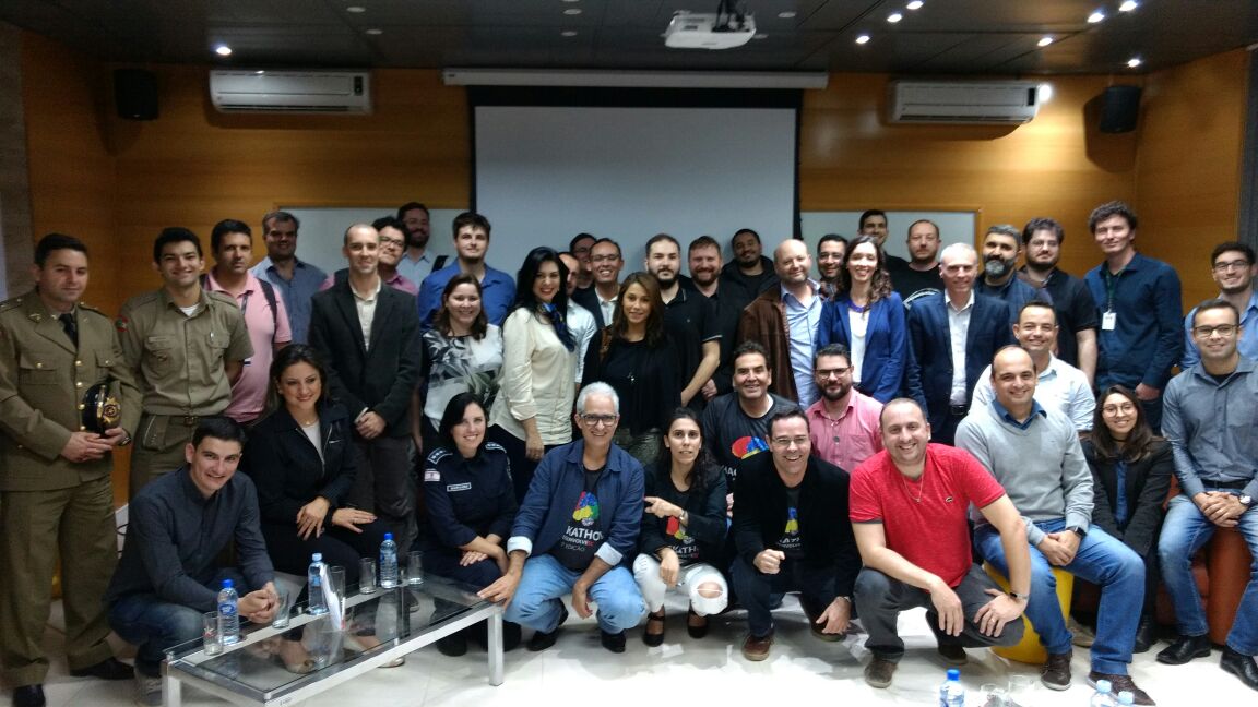CodeForFloripa's tweet image. Code For Floripa mais uma vez apoiando iniciativas inovadoras para a nossa cidade &lt;3 #HackathonDesenvolveSC foi incrível, parabéns a todos!!