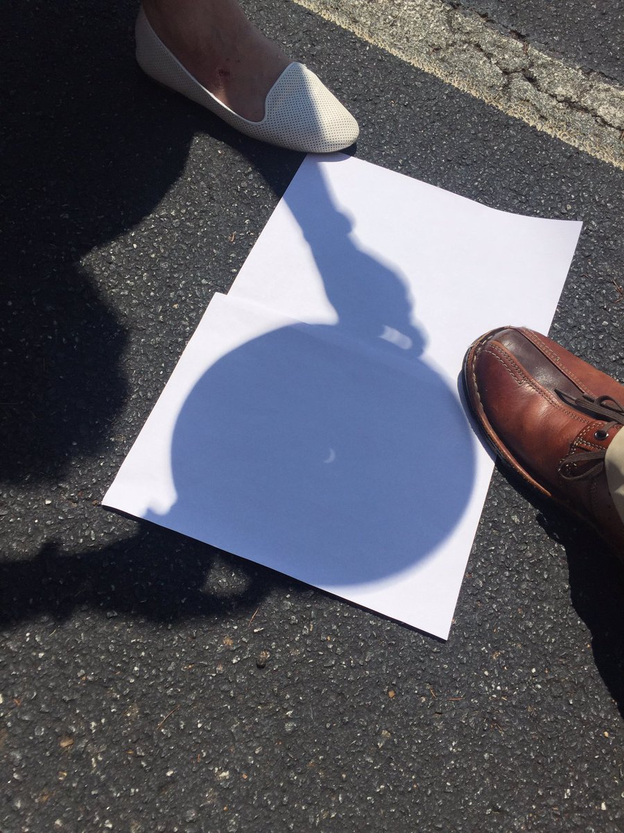 CCSDSUBS's tweet photo. Watching #SolarEclipse2017. Thankful for all the hardworking educators that kept our students safe!! https://t.co/VWzquqs0us
