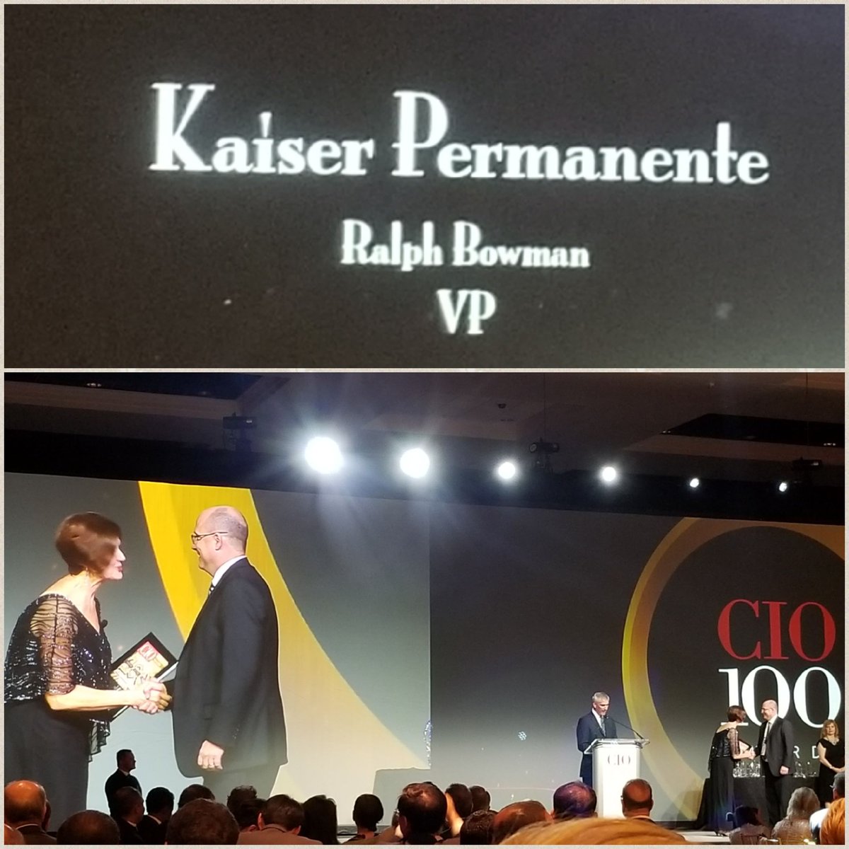 AnkicaMarCom's tweet photo. Congrats @KPSCALnews Ralph Bowman #CIO100 @CIOevents honoree! #weliveforthisstuff #NTTDCxO https://t.co/Fb11zwSQRU